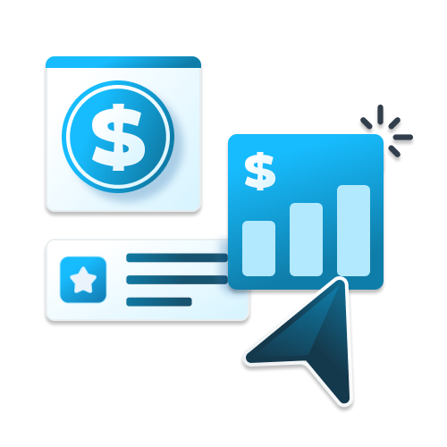 Google and Meta Advertising Icon